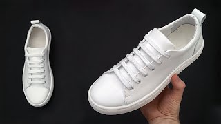 HOW TO BAR LACE YOUR SHOES | SNEAKERS Bar Lacing Styles