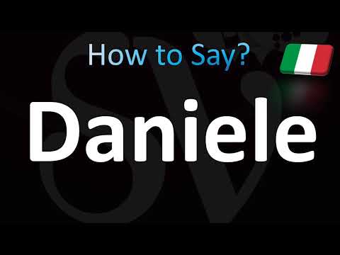 How to Pronounce ''Daniele'' Correctly! (Italian)