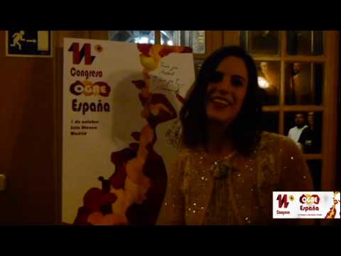 Congreso OGAE España 2016 - Andrea Demirovic saluda a los socios del club