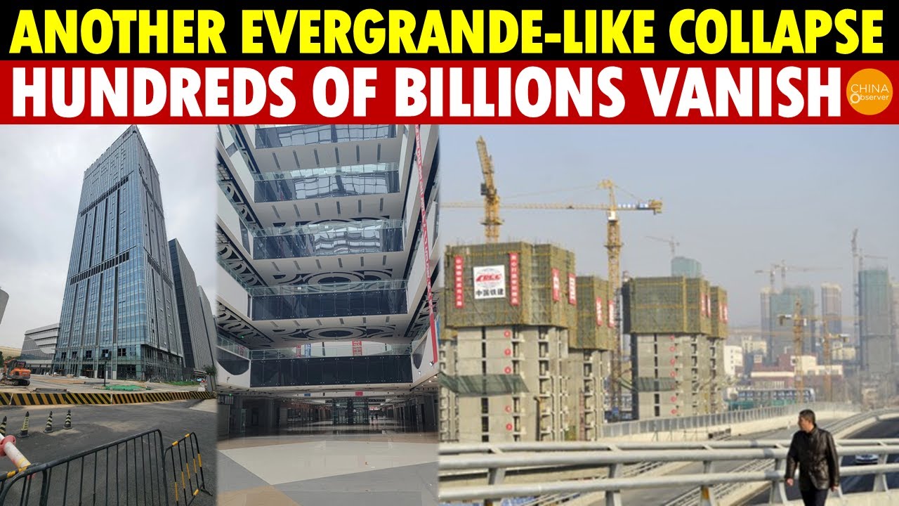 Another Evergrande-Style Collapse, Hundreds of Billions Vanish, Shenzhen Can’t Take It!