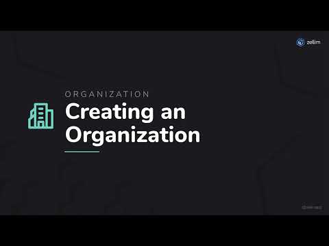 Creating an Organization