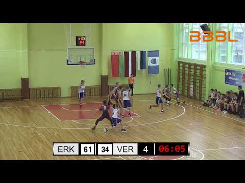 BBBL boys U16 Erkmaa 2004 vs VerTEAM 2004