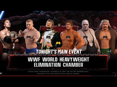 WWF Elimination Chamber PPV * Universe ep 85
