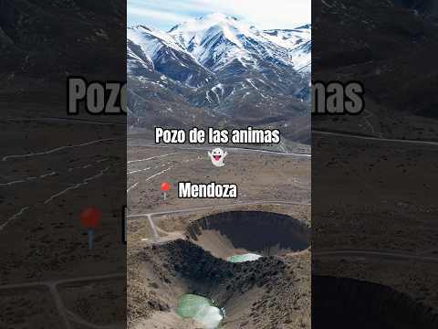 Parece una puerta al inframundo, pero está en Argentina 😱 #PozodelasAnimas #Mendoza #malargue
