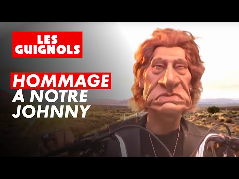 Hommage à Johnny Hallyday - Les Guignols