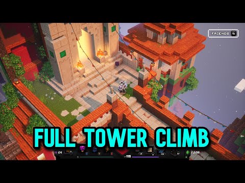 BrosClanYt - Minecraft Dungeons - The Tower Full Gameplay Walkthrough (All 30 Floors)