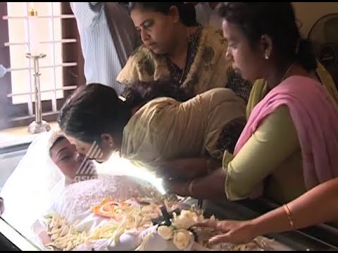 Funeral of Shan Johnson in Thrissur