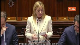 Meloni: “L'Italia non intende inviare soldati in Ucraina”