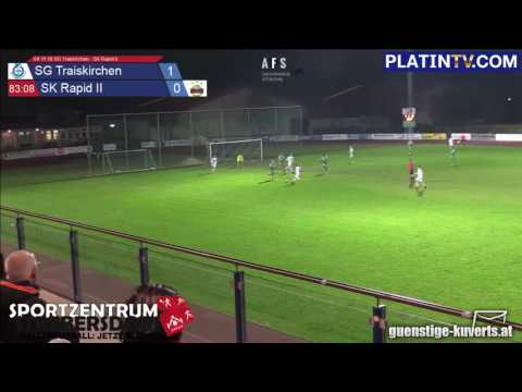 04.11.16 SG Traiskirchen - SK Rapid II - Highlight  (2. Halbzeit / 83:13) am 04.11.2016 21:12