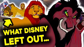 The DARK Truth About What Happened To Simba & Mufasa In The Original Lion King...