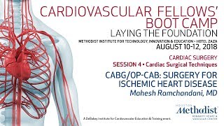 Download Lagu CABG/OP CAB: Surgery for Ischemic Heart Disease (Mahesh Ramchandani, MD) Thumbnail