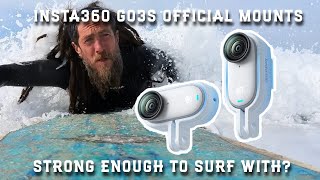 INSTA360 GO3S - Vertical and Horizontal Mount Test - CAN THEY SURVIVE THE SURF?
