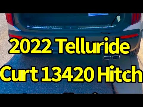 2022 Kia Telluride Hitch Install Curt 13420