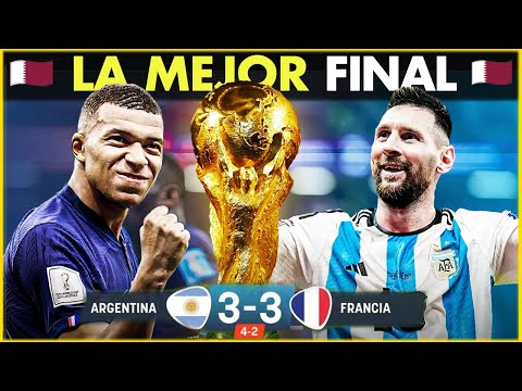 ARGENTINA vs FRANCIA 🇶🇦 La FINAL MÁS ÉPICA de los MUNDIALES 🏆 QATAR 2022 ⭐⭐⭐ 🇦🇷 🇫🇷
