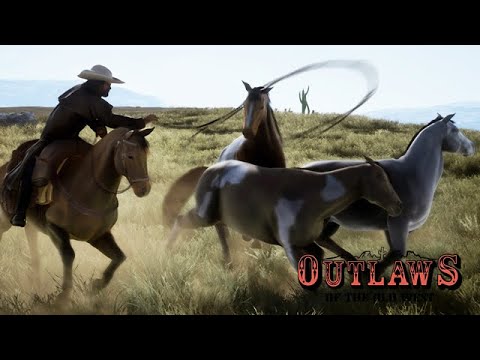 DOMEI MEU PRIMEIRO CAVALO - Outlaws of the Old West