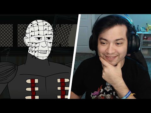 Reacting to Dead By Daylight Parody 15 - Hellraiser