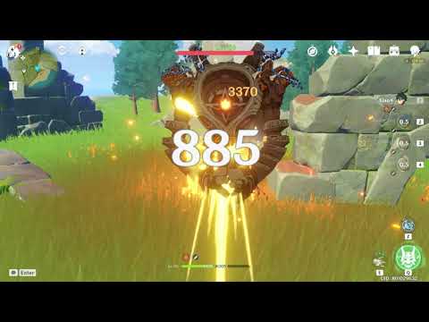 Xiao elemental skill did 43852 damage