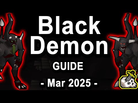 Black Demon Slayer Guide OSRS - March 2025