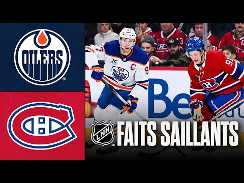 Oilers vs Canadiens 14/12/25 | Faits saillants