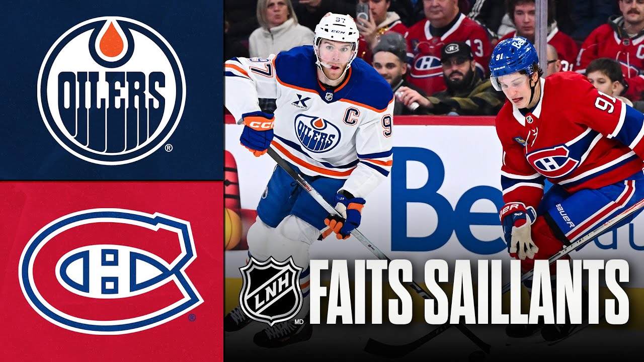 Oilers vs Canadiens 14/12/25 | Faits saillants