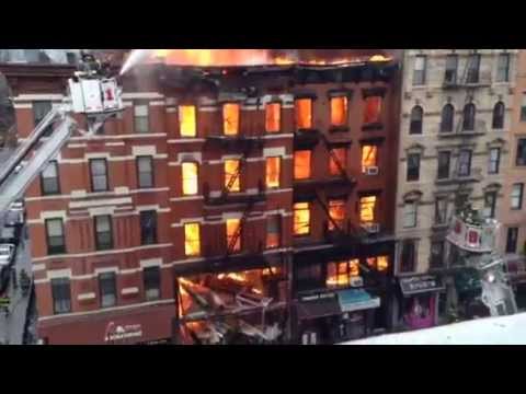 FDNY MAJOR BUILDING COLLAPSE 125 2 AVE NYC - FIRE