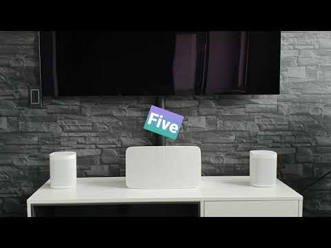 Sonos One Stereo Pair Vs. Sonos Five. Sound Demo (Keith Don't Go - Nils Lofgren).