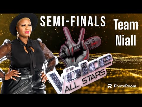 Dana Monique Performs "Leave the door open" | The Voice all-stars season 1 | Semi Finals