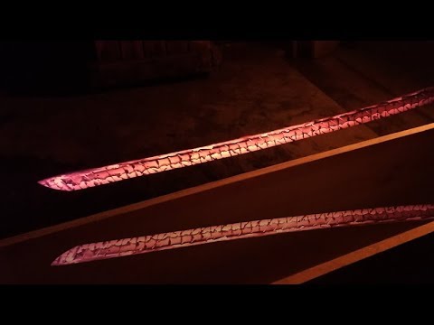 Heat treating a hand forged Katana