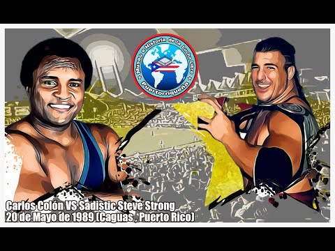 WWC 1989 Carlos Colón VS Sadistic Steve Strong May 20, 1989