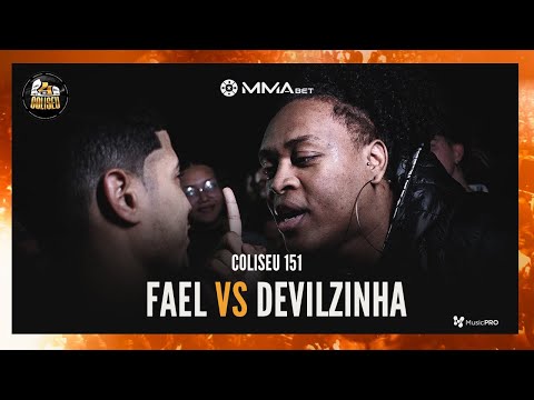 (REI E RAINHA DA PUT4R1A 🔞🔥) FAEL X DEVILZINHA - 2° FASE - BATALHA DO COLISEU - EDIÇÃO 151
