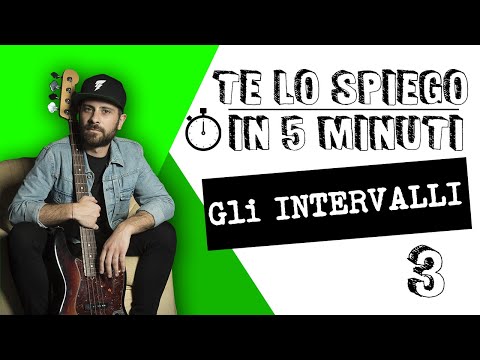 Gli intervalli - #telospiegoin5minuti ep.3