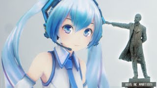 [4K] 新型の初音ミク3Dモデルが札幌で踊る！『ぶれないアイで (Winter Version)』 - Mitchie M