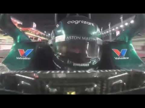 Lance Stroll Passing Out While Driving (Qatar)