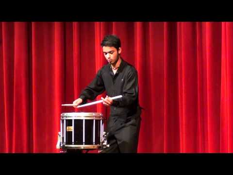 Snare Solo: United High School's Percussion Bash