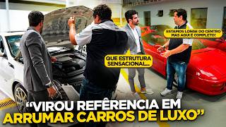 I went to visit Kalu Import, a company specializing in luxury cars.