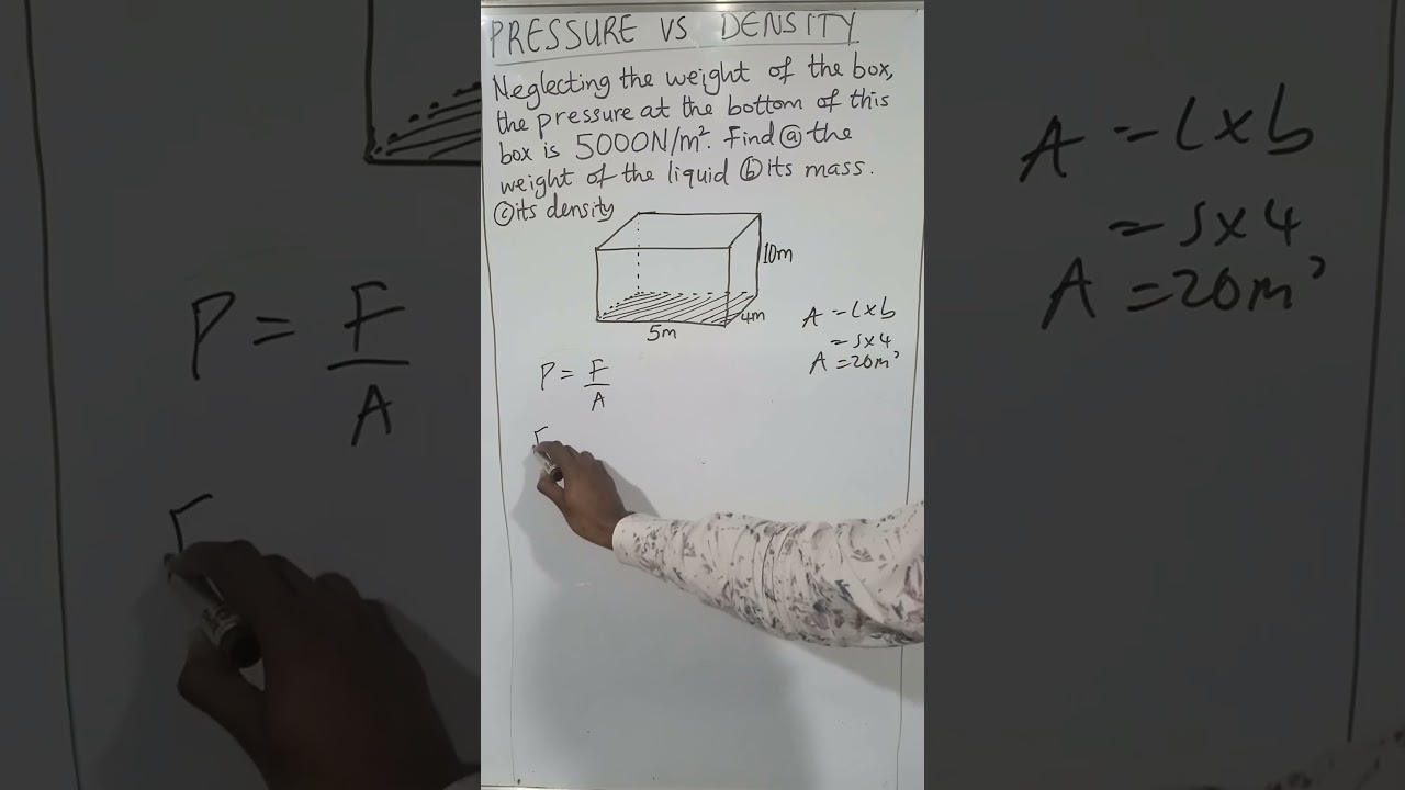 PRESSURE and DENSITY 1
