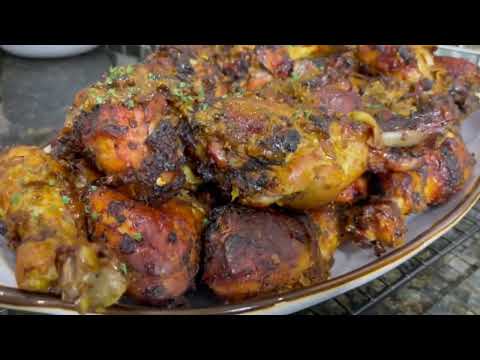 HOW TO MAKE THE BEST ROASTED CHICKEN DRUMSTICKS FOR PARTIES | Best Oven Roasted chicken