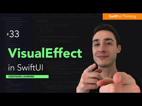 How to use VisualEffect ViewModifier SwiftUI | Continued Learning #33 thumbnail