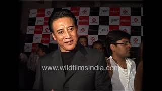 Danny Denzongpa gives an interview in his native language at the film 'Jimmy' Premiere