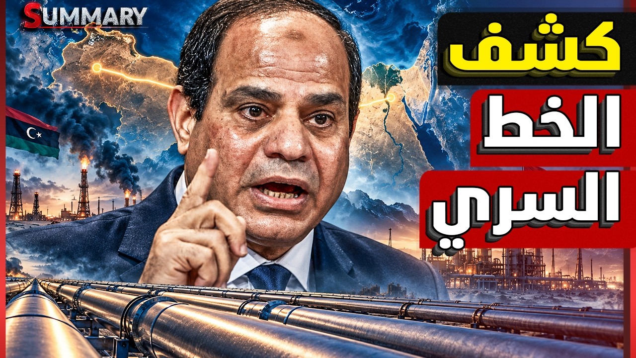 مصر تبدأ خط النفط الليبي من طبرق للإسكندرية.. خطة ذكية تؤمن النفط وتدعم شراكت?