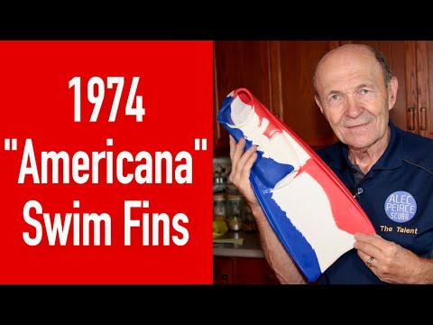 Vintage Scuba: 1974 "Americana" Swim Fins - S09E18