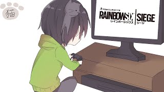 【R6S】動画の方針について&アルファパック引き#25ソロでダイヤ帯目指して