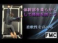 体幹部の柔軟性を高め腰痛・怪我を防ぐ