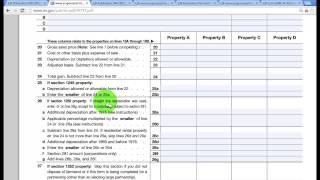 Tax Treatment of Sale of Rental Property