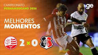 NÁUTICO 2 X 0 SANTA CRUZ | MELHORES MOMENTOS | SEMIFINAL | CAMPEONATO PERNAMBUCANO 2026 | ge.globo