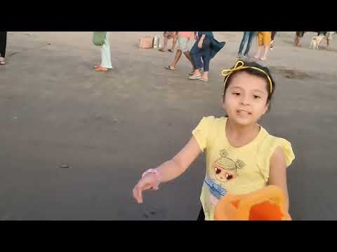 "Building Dreams in the Sand: Kavisha's Goa Beach House! #SandCastle #GoaBeachFun #BeachLife"