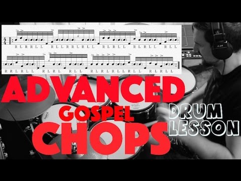 Advanced Gospel Chops - The 'H Bomb' Sequence - Drum Lesson by Nick Bukey