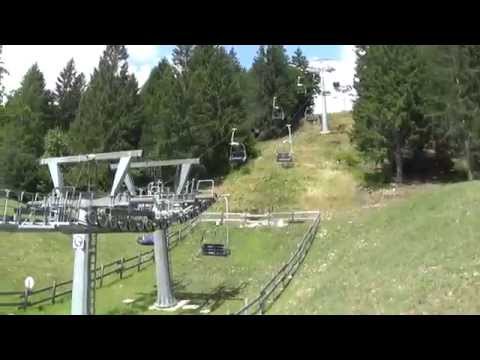 Risalita integrale seggiovia Doppelmayr "Pradel - Croz dell'Altissimo" in HD - Molveno (TN)