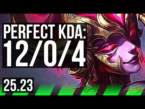 EVELYNN vs MASTER YI (JGL) | 12/0/4 | KR Grandmaster | 25.23