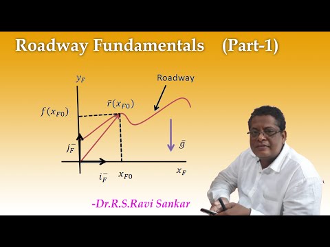 Fundamentals of Roadway (Part-1)
